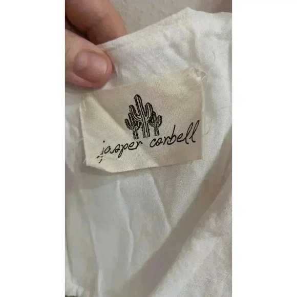 White braletre top size L by Jasper Cornell - Picture 2 of 6